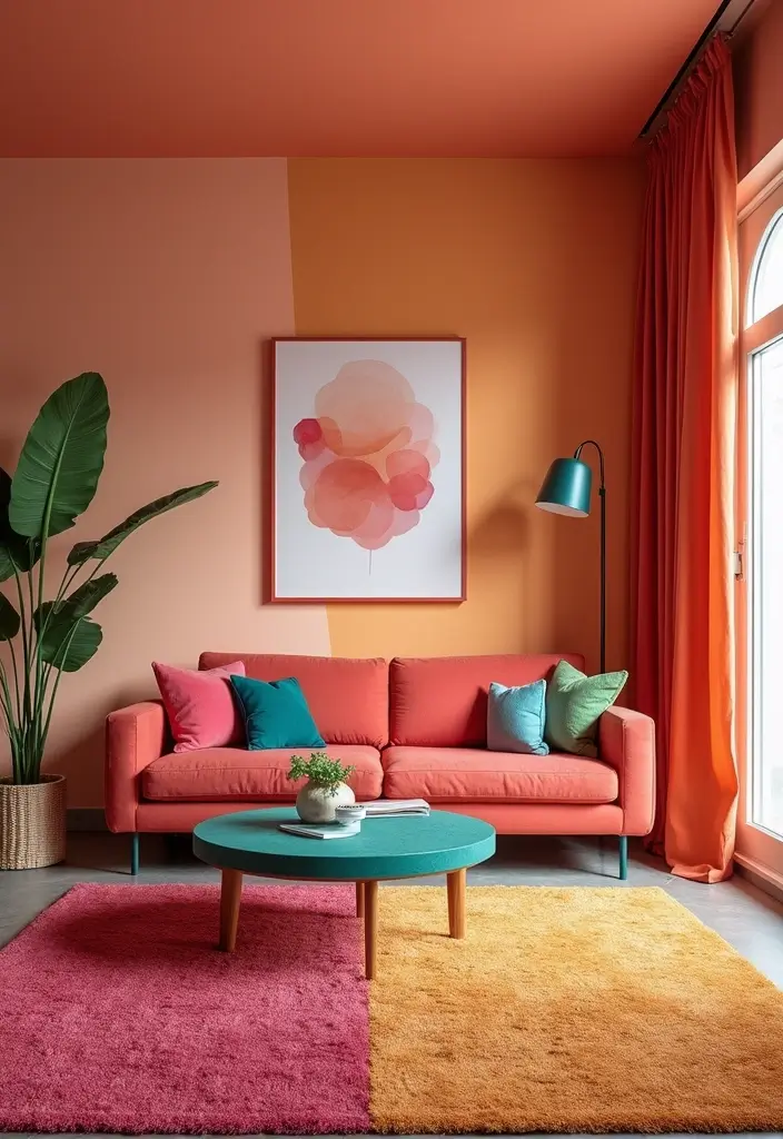 29 Y2K Living Room Aesthetic Ideas That Feel Fun and Nostalgic - 5. Y2K Color Palette