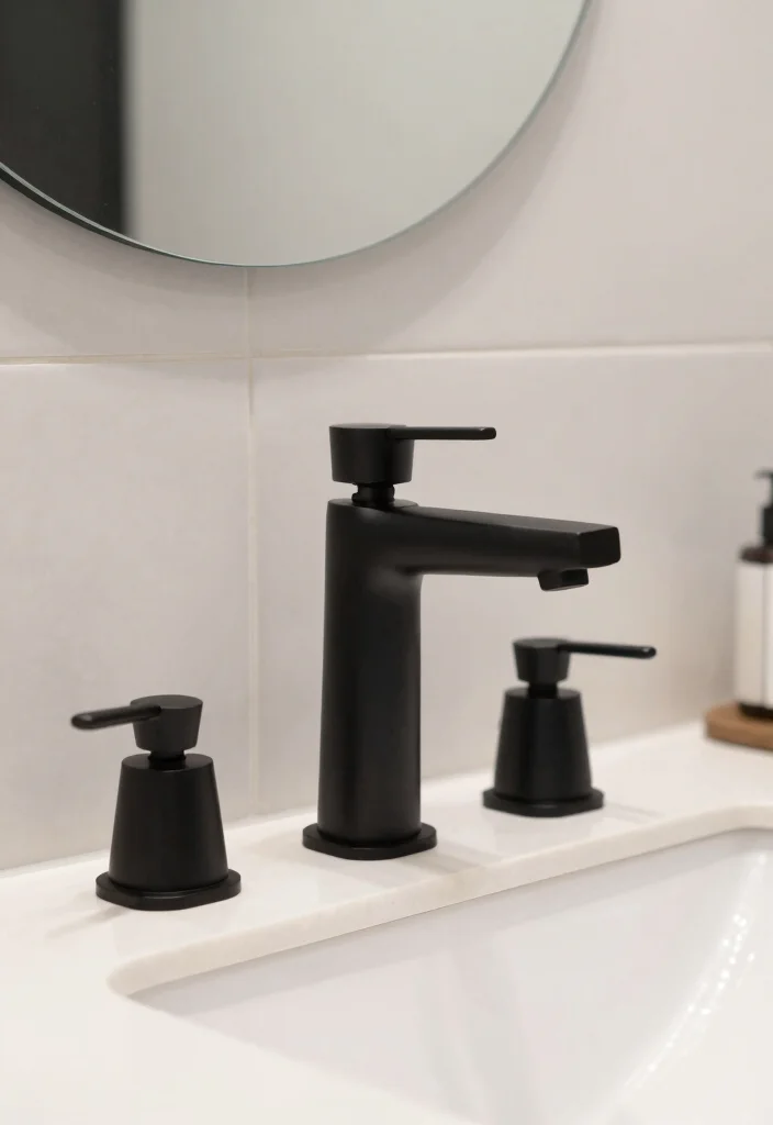 14 Bathroom Tap Ideas For A Stylish Upgrade - 12. Geometric Tap Designs 1