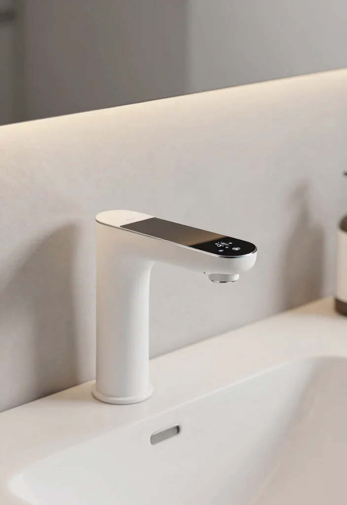 14 Bathroom Tap Ideas For A Stylish Upgrade - 7. High-Tech Smart Faucets 1