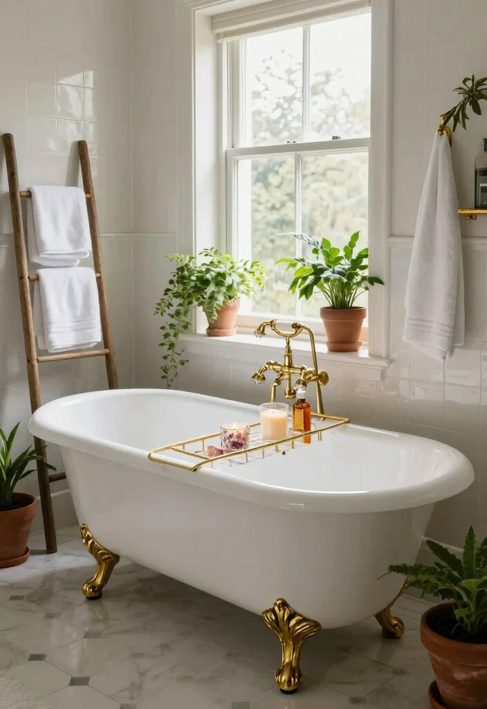 14 Edwardian Bathroom Ideas With Timeless Character - 1. Classic Clawfoot Bathtubs 1