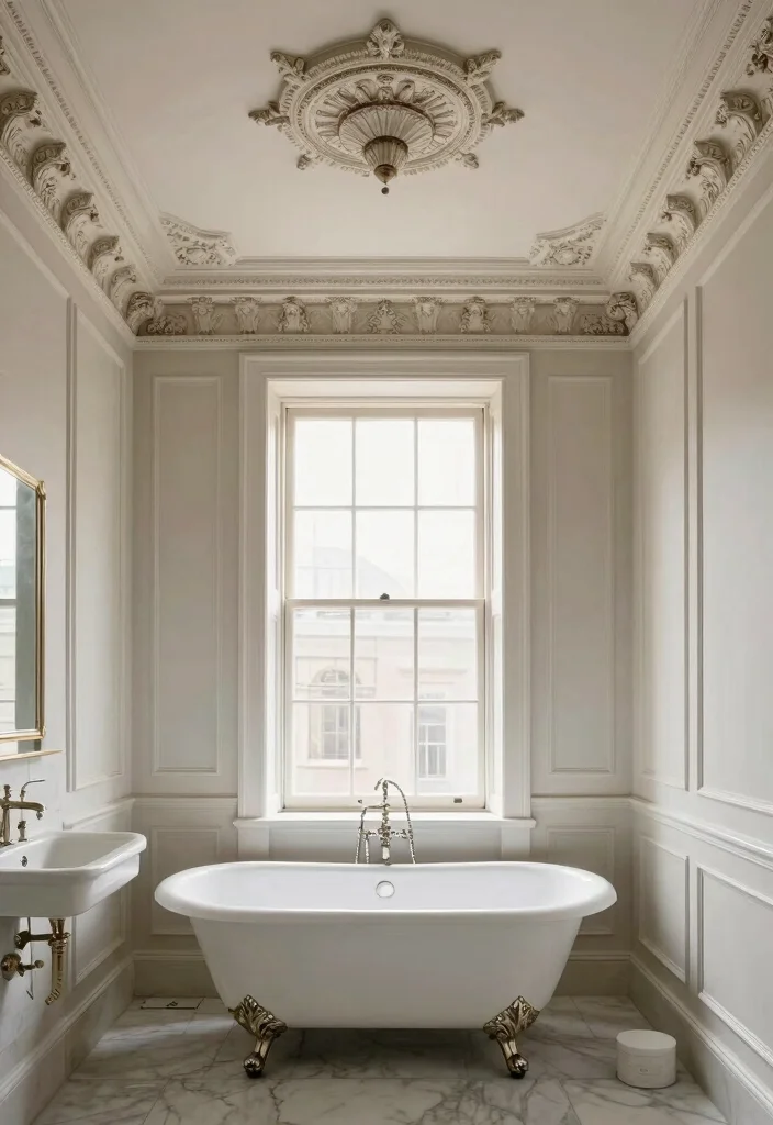 14 Edwardian Bathroom Ideas With Timeless Character - 9. Architectural Details 1