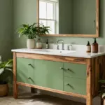 14 Green Bathroom Vanity Ideas With Fresh Natural Style