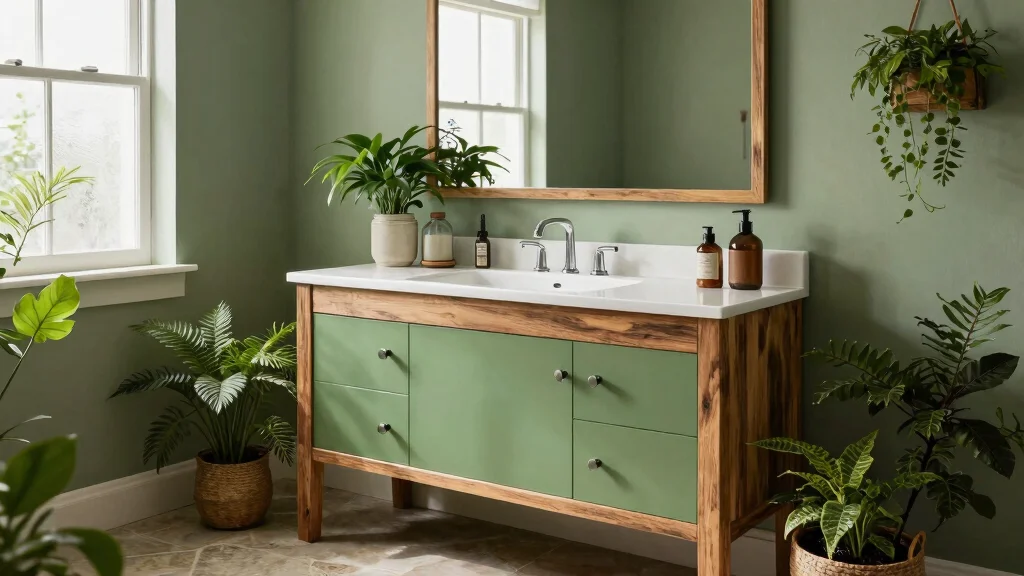 14 Green Bathroom Vanity Ideas With Fresh Natural Style
