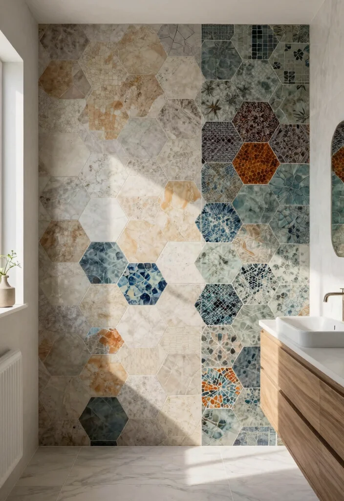 14 Hexagon Mosaic Tile Bathroom Ideas With Texture - Conclusion 1