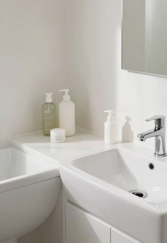 14 Mini Bathroom Ideas That Maximize Every Inch - 14. Keep it Clean and Clutter-Free 1
