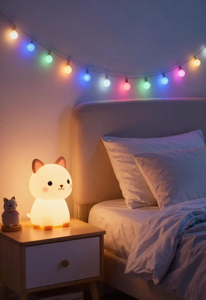 15 Bedroom Ideas Toca Boca Cute Playful Aesthetic - 7. Dreamy Lighting Fixtures 1