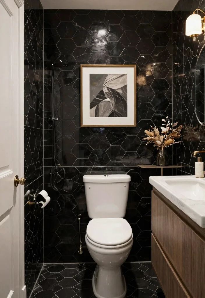 15 Black Hexagon Tile Bathroom Floor Ideas With Bold Pattern - Conclusion 1