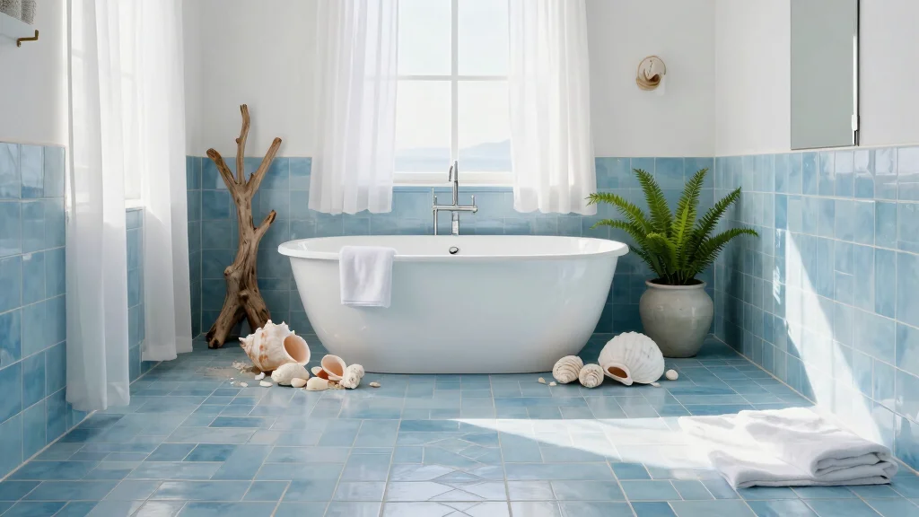 15 Blue Bathroom Tile Ideas That Feel Fresh