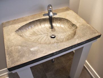 15 Cement Bathroom Ideas With Modern Industrial Vibes - 4. Concrete Sinks 1