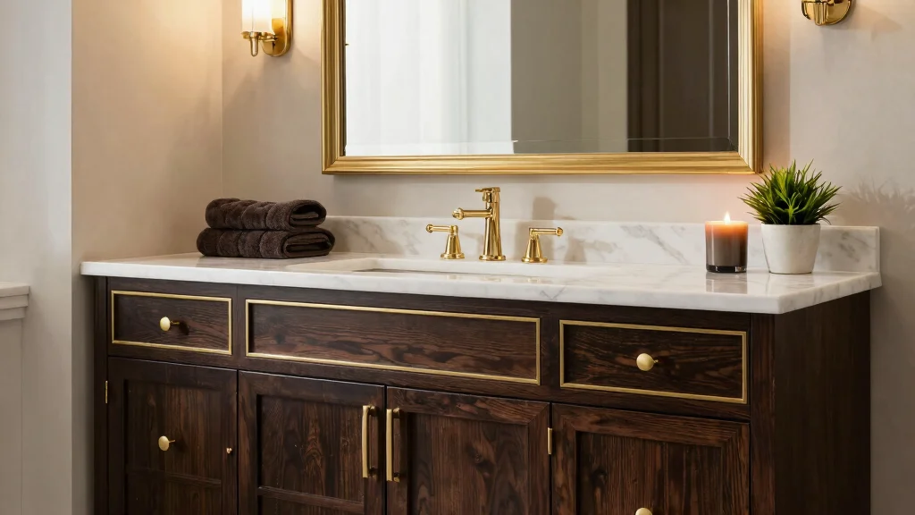 15 Dark Bathroom Cabinet Ideas With Rich Contrast