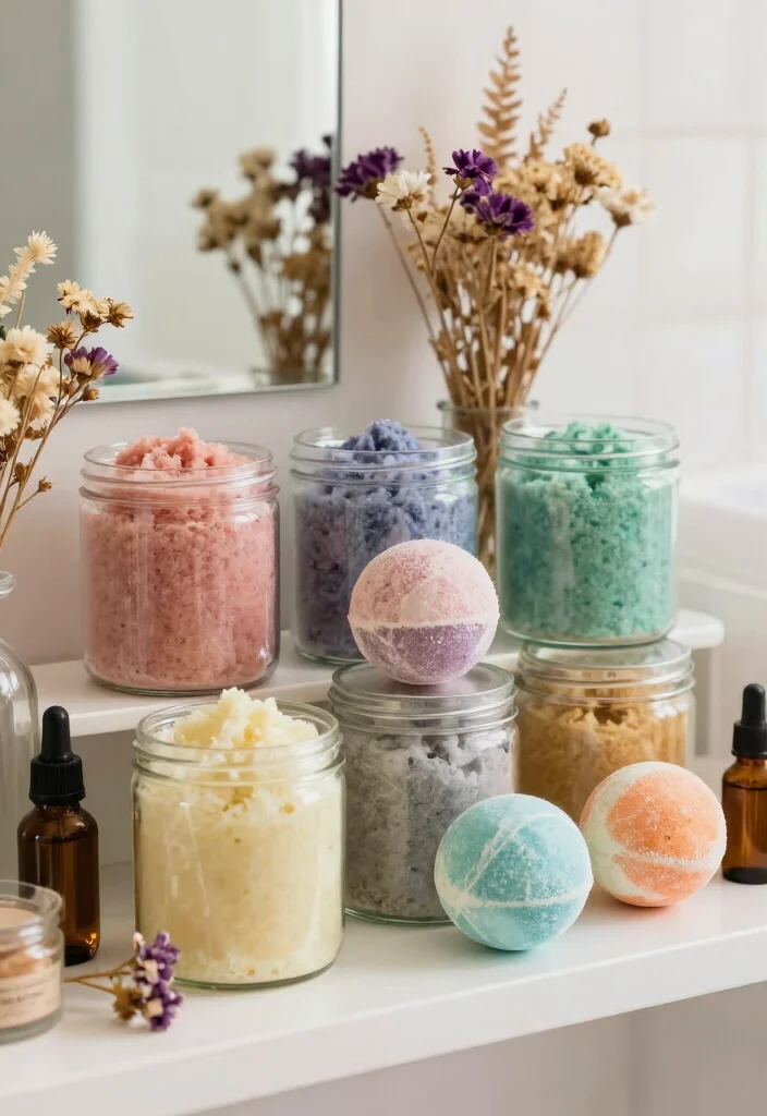 15 Dorm Bathroom Ideas For Small Shared Spaces - 13. DIY Bath Products 1