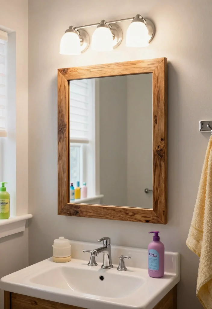 15 Dorm Bathroom Ideas For Small Shared Spaces - 14. Fun and Functional Mirrors 1