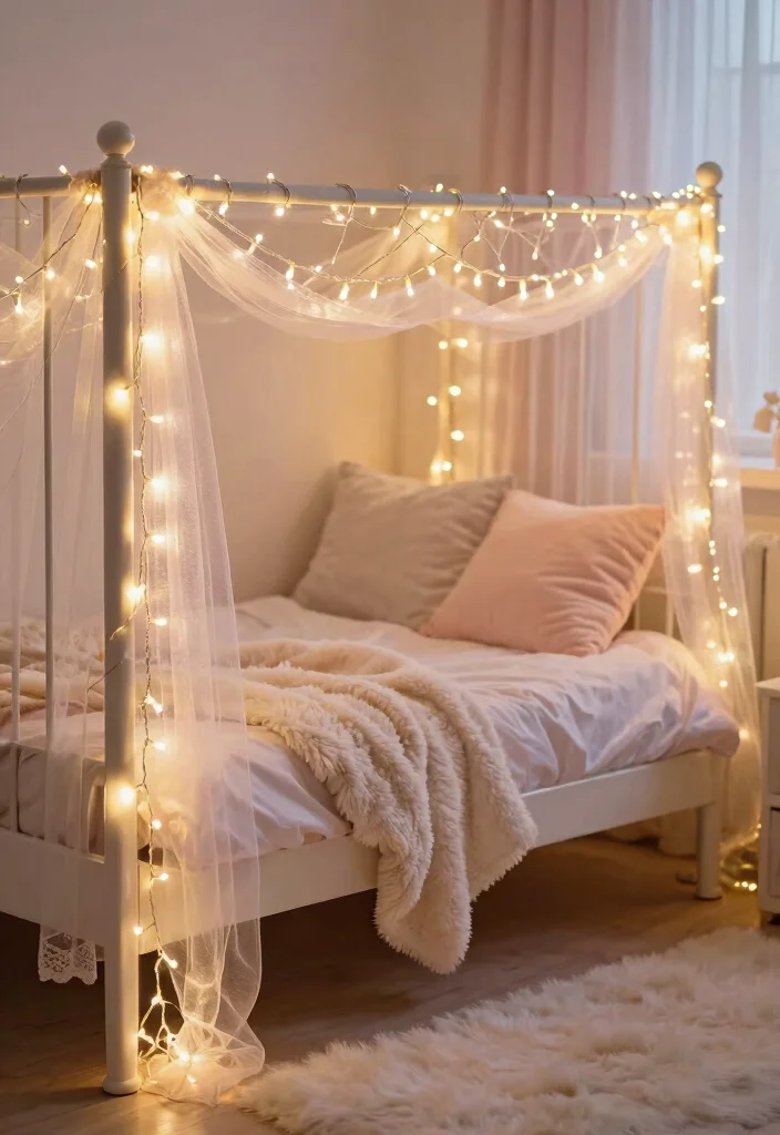 15 Fairy Room Decor Bedroom Ideas Magical Cozy Charm - 1. Twinkling Fairy Lights 1