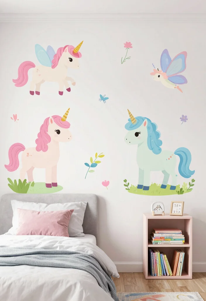15 Fairy Room Decor Bedroom Ideas Magical Cozy Charm - 2. Enchanted Wall Decals 1