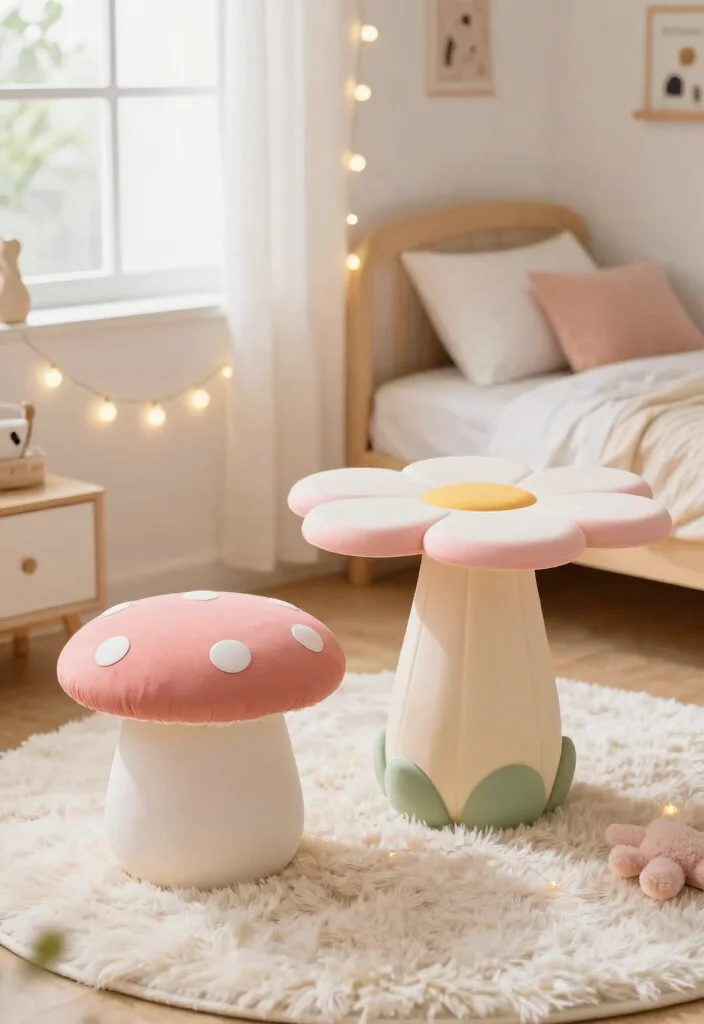 15 Fairy Room Decor Bedroom Ideas Magical Cozy Charm - 7. Playful Fairy Furniture 1
