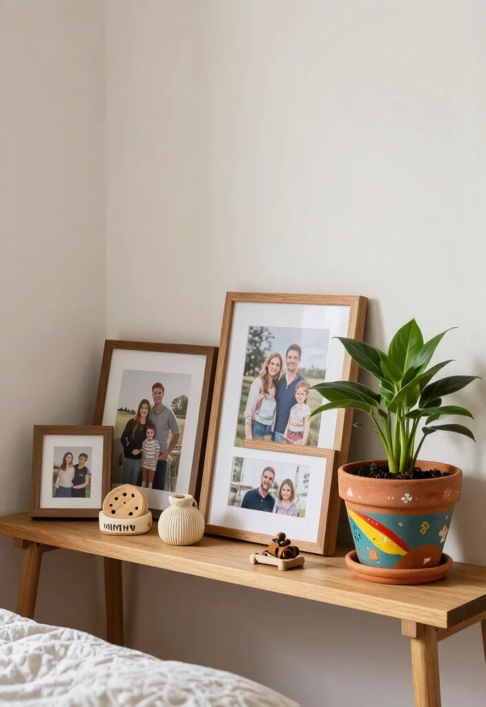 15 Green and Terracotta Bedroom Ideas Earthy Warm Contrast - 8. Personalized Touches 1