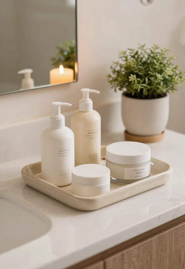 15 Ivory Bathroom Ideas With Soft Elegant Warmth - 3. Ivory Accents in Decor 1