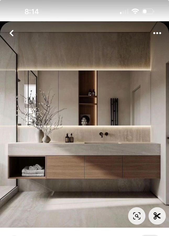 15 One Sink Bathroom Vanity Ideas For Compact Layouts - 1. Sleek Floating Vanities 1