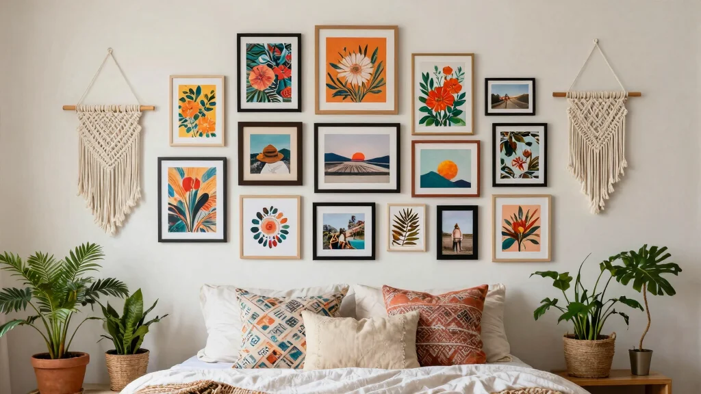 15 Photo Wall Collage Bedroom Aesthetic Ideas Personal Trendy Style