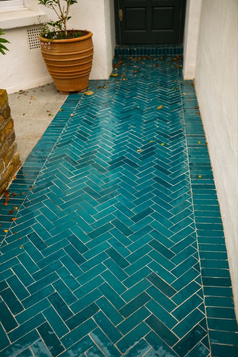 15 Turquoise Bathroom Tile Ideas With Coastal Energy - 15. Sustainable Turquoise Tiles 1