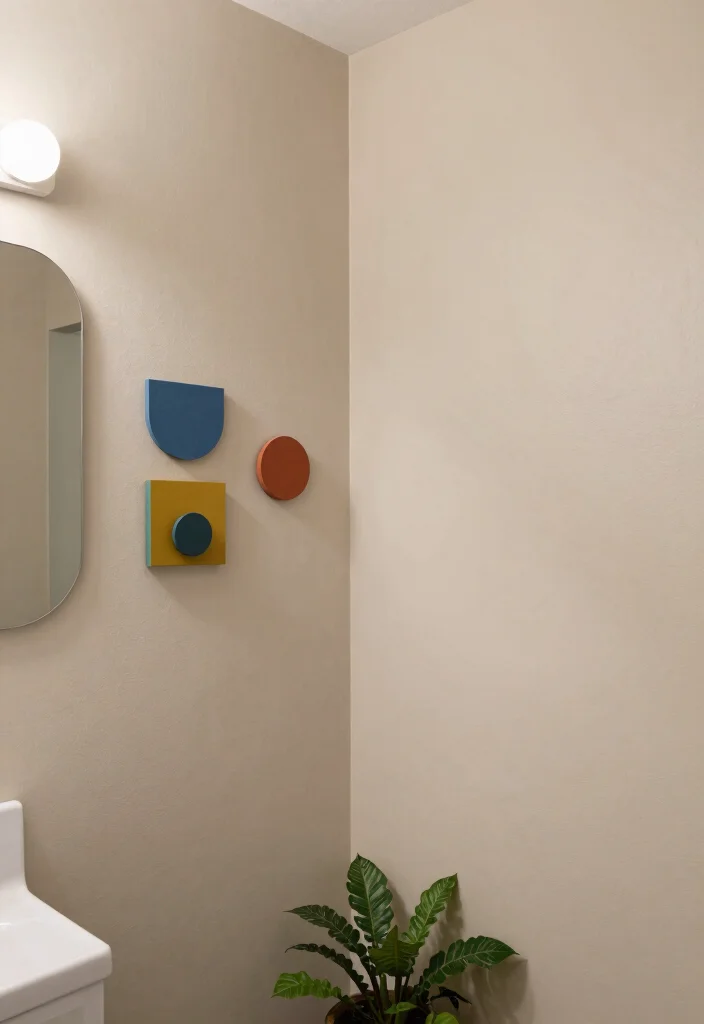 15 Warm Neutral Bathroom Ideas With Cozy Balance - 12. Eco-Friendly Paint Choices 1