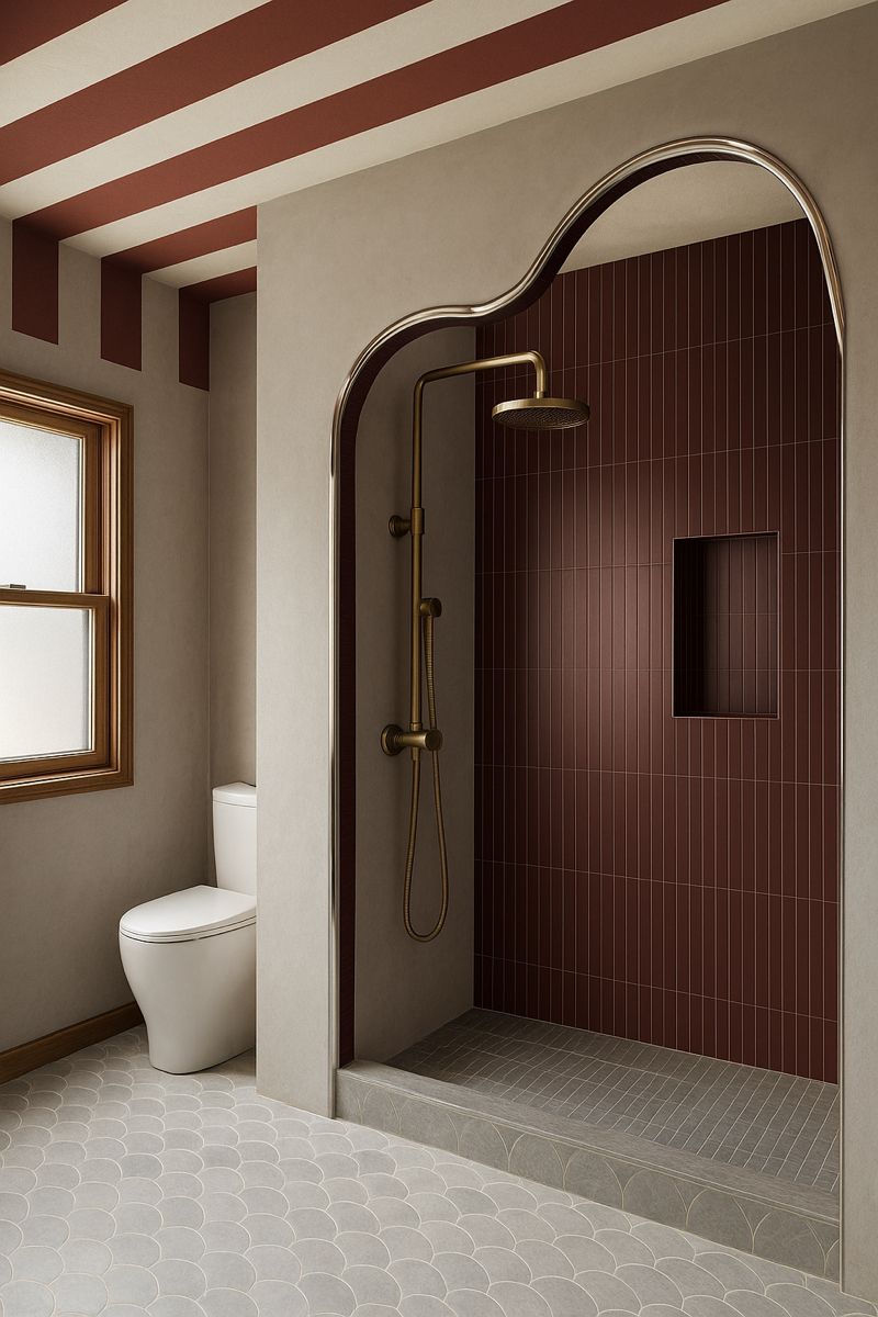 15 Warm Neutral Bathroom Ideas With Cozy Balance - 6. Warm Terracotta Accessories 1