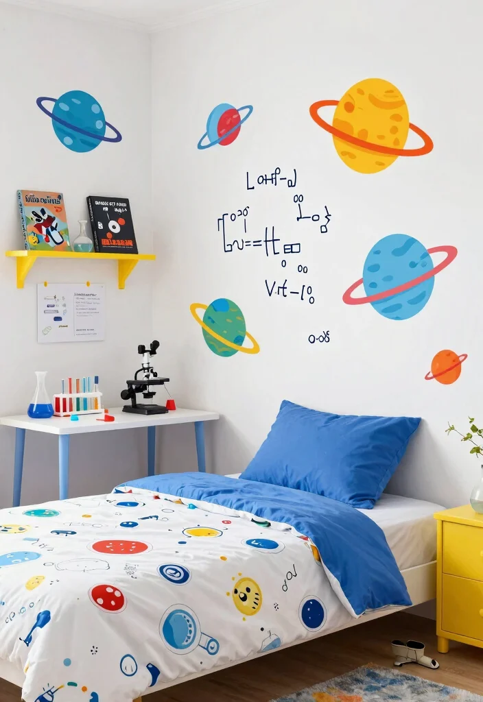 16 Adorable Home Bedroom Ideas Game Inspired Cozy Style - 13. Science Lab Inspiration 1