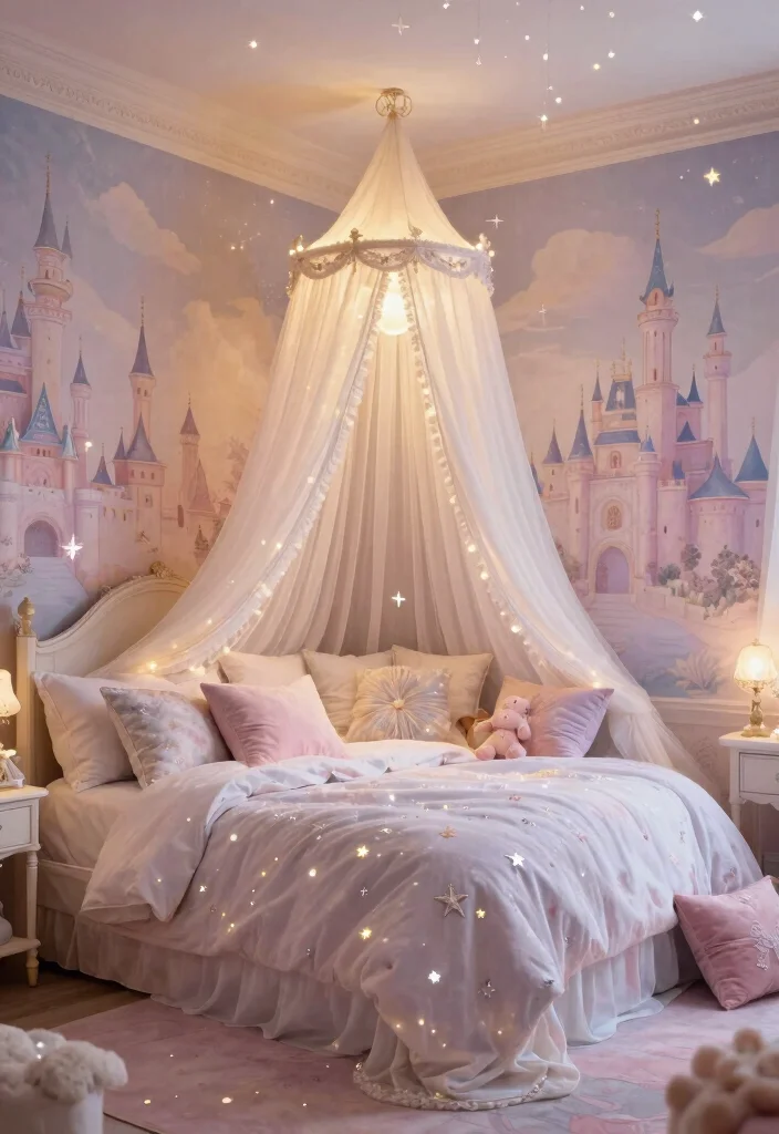 16 Adorable Home Bedroom Ideas Game Inspired Cozy Style - 6. Fantasy Castle Retreat 1