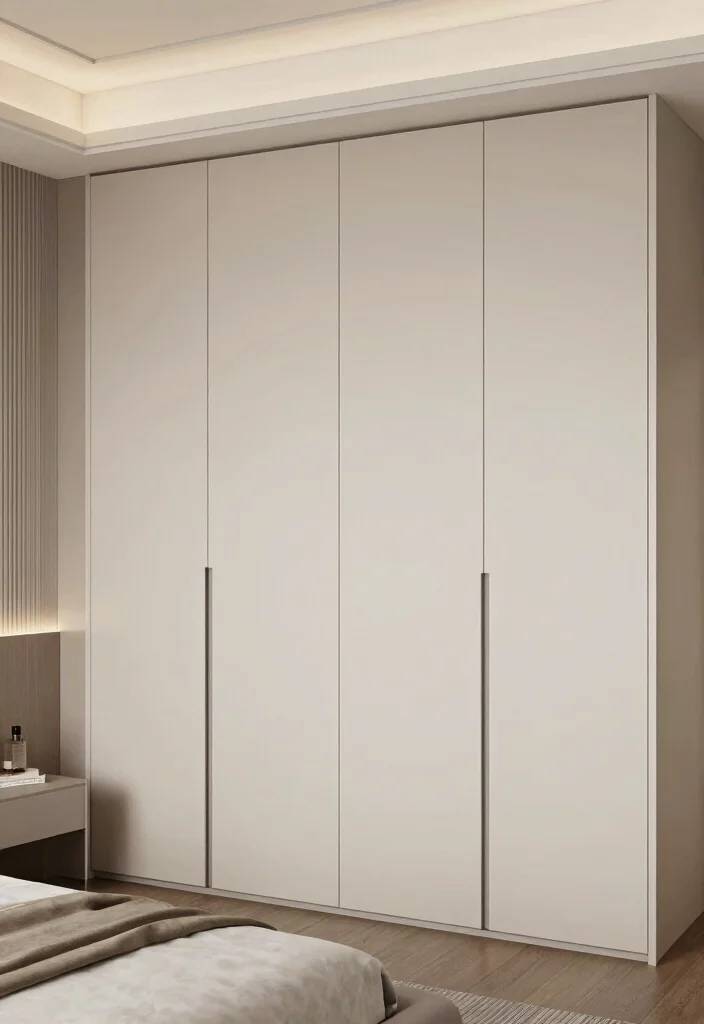 16 Bedroom With Closet Ideas: Practical Stylish Layouts - 14. Soft-Close Closet Doors 1