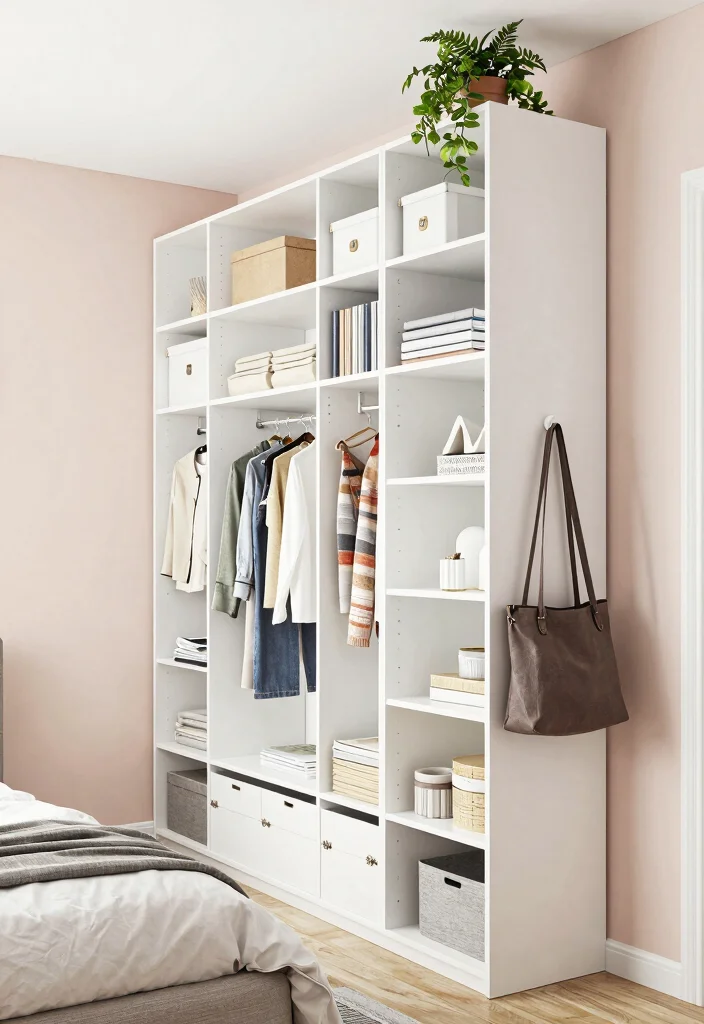 16 Bedroom With Closet Ideas: Practical Stylish Layouts - 2. Vertical Storage Solutions 1