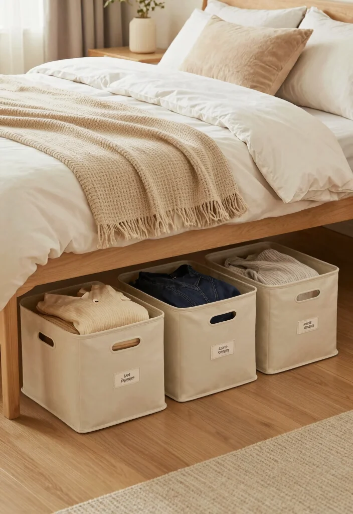 16 Bedroom With Closet Ideas: Practical Stylish Layouts - 5. Under-Bed Storage Ideas 1