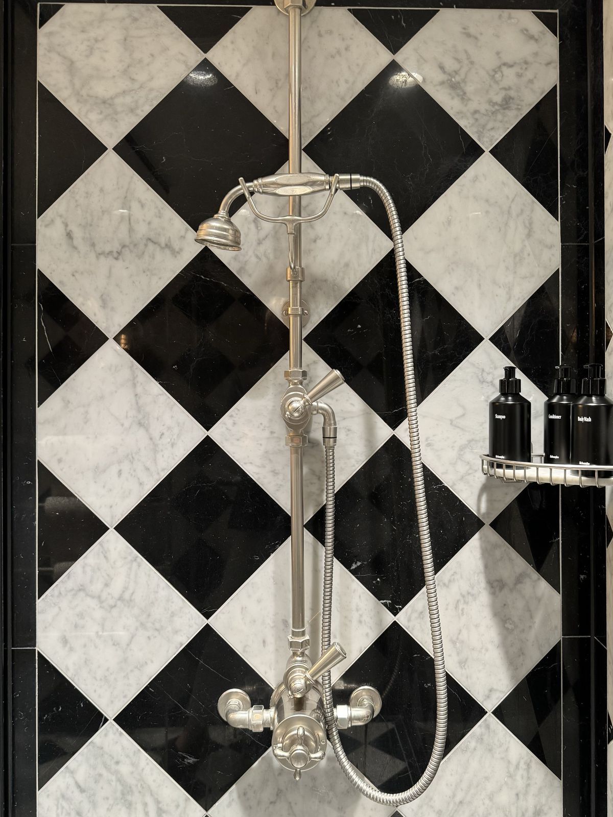 16 Checkerboard Tile Bathroom Ideas With Classic Contrast - 4. Vintage Charm 1