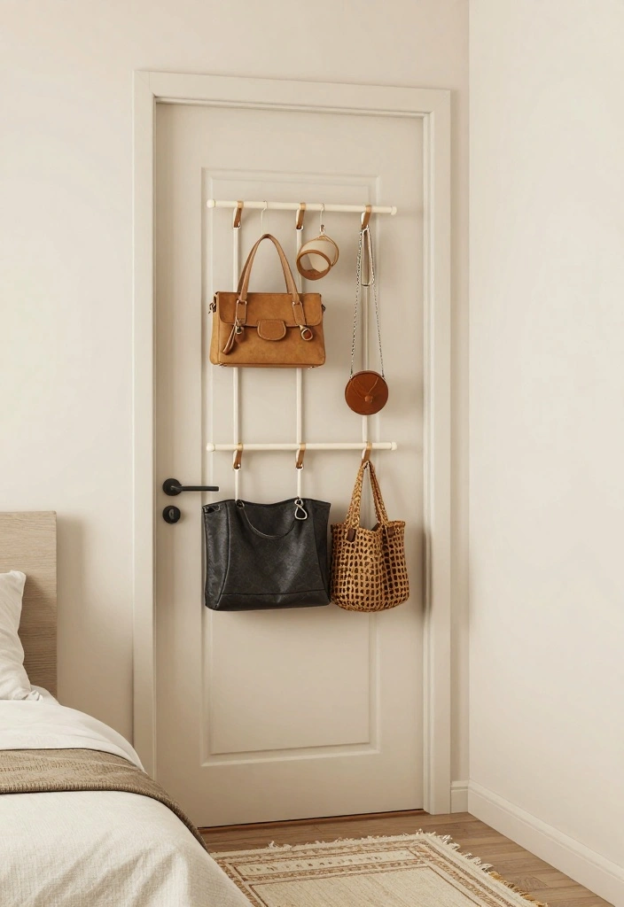 16 Clothing Rack Bedroom Small Spaces Ideas for Smart Storage - 13. Over-the-Door Clothing Racks 1