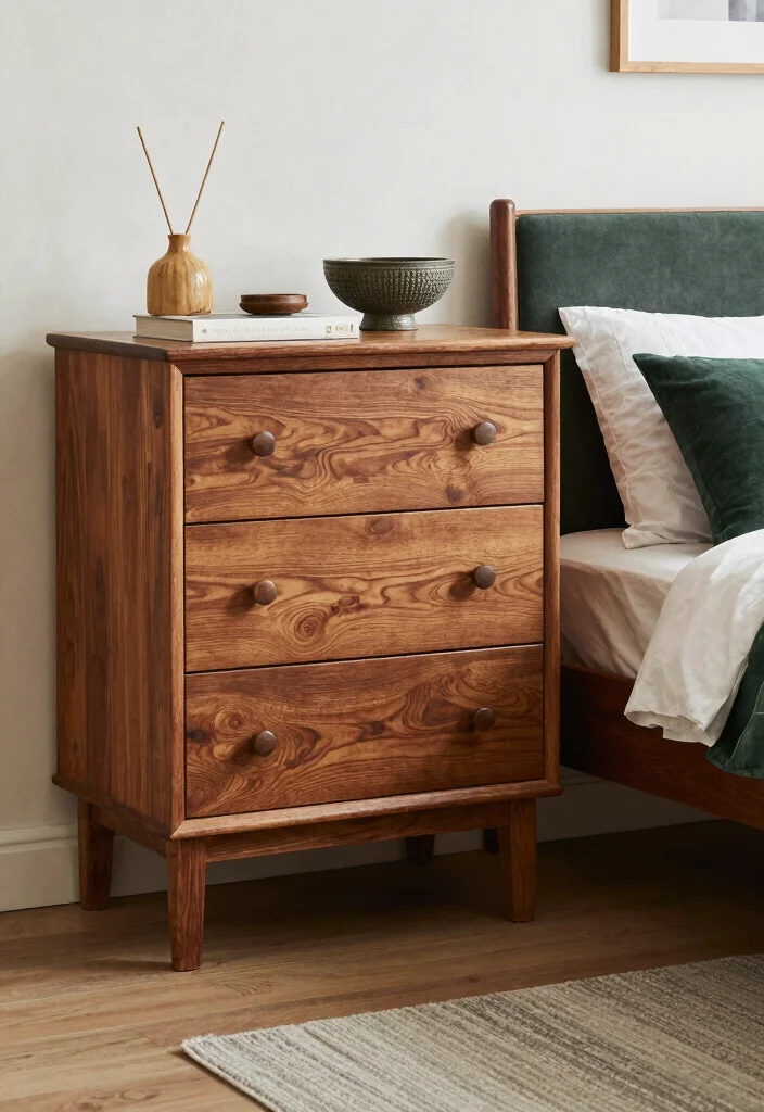 16 Dark Green Boho Bedroom Ideas: Moody Natural Vibes - 4. Sustainable Furniture Choices 1