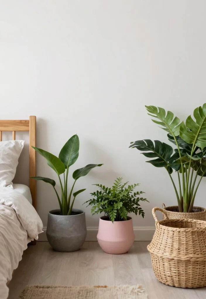 16 Gray and Pink Bedroom Ideas Soft Modern Harmony - 6. Natural Elements 1