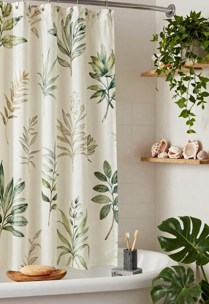 16 Rainforest Bathroom Ideas For A Spa-Like Escape - 12. Nature-Inspired Accessories 1