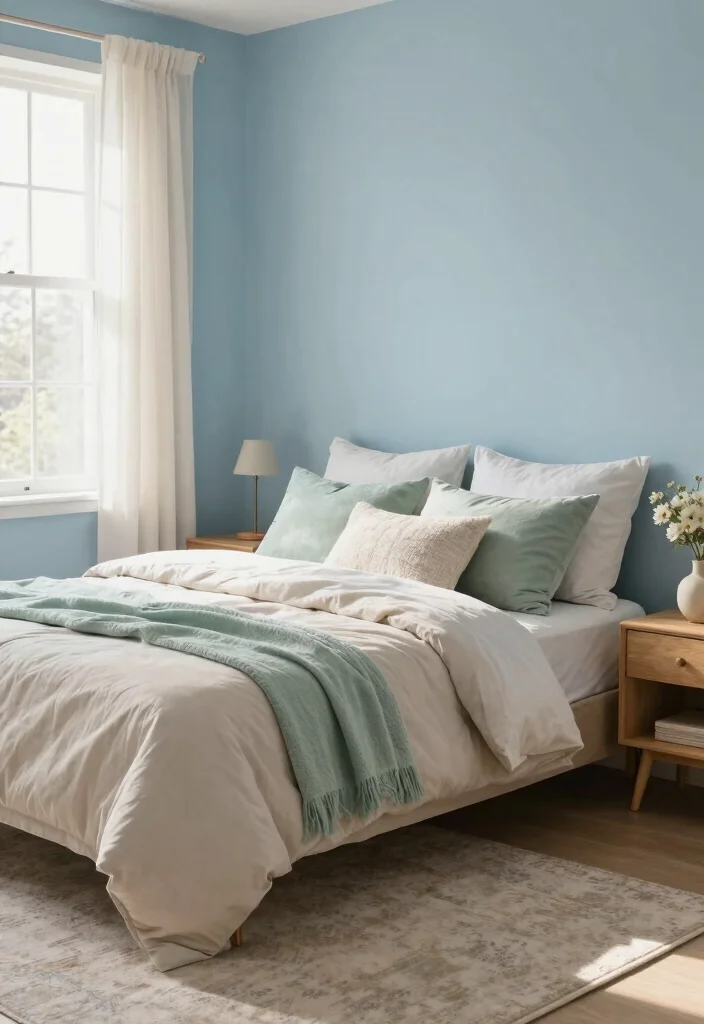 16 Room Decor Bedroom Simple Ideas: Clean Calm Living - 1. Soft Color Palettes for Restful Vibes 1