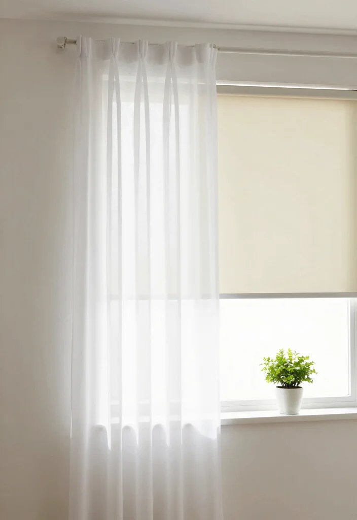 16 Room Decor Bedroom Simple Ideas: Clean Calm Living - 11. Minimalist Window Treatments 1