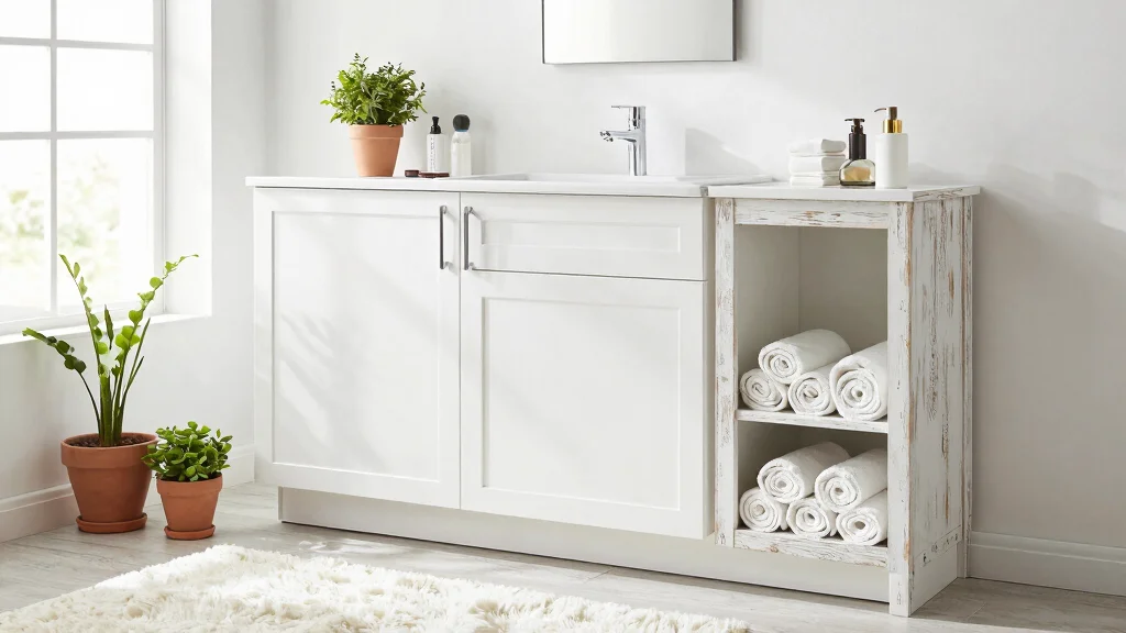 16 White Bathroom Cabinet Ideas For Bright Clean Style