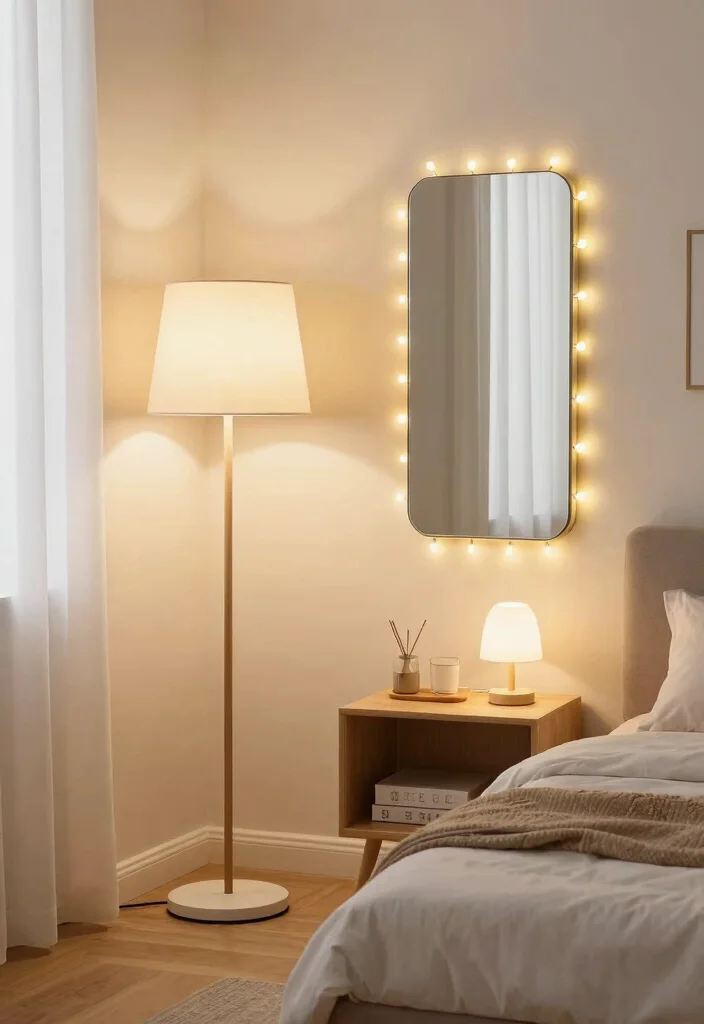17 Bedroom Decor Ideas for Small Rooms Big Style Impact - 17. Smart Lighting Choices 1