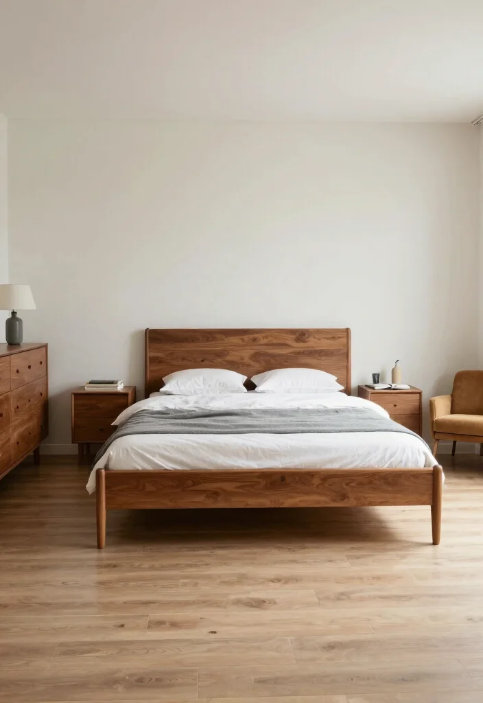 17 Bedroom Ideas Brown Furniture: Warm Classic Balance - 7. Consider Furniture Arrangement 1