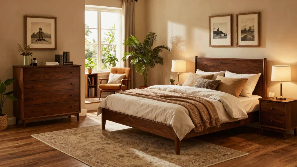 17 Bedroom Ideas Brown Furniture: Warm Classic Balance