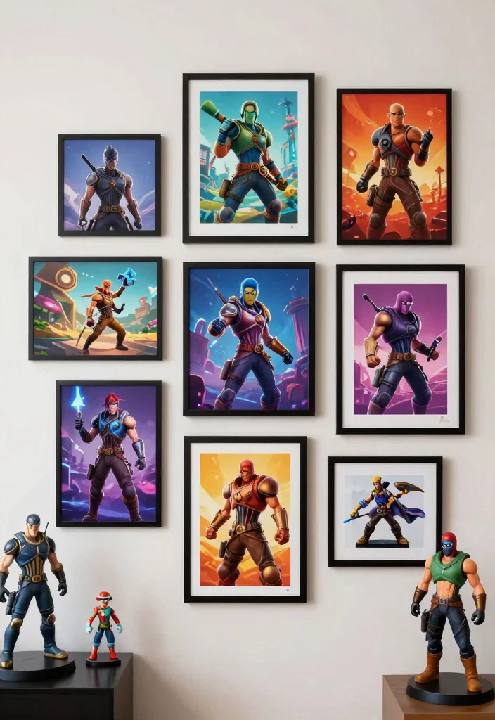 17 Fortnite Bedroom Ideas for Boys Bold Gamer Style - 5. Fortnite Wall Art 1
