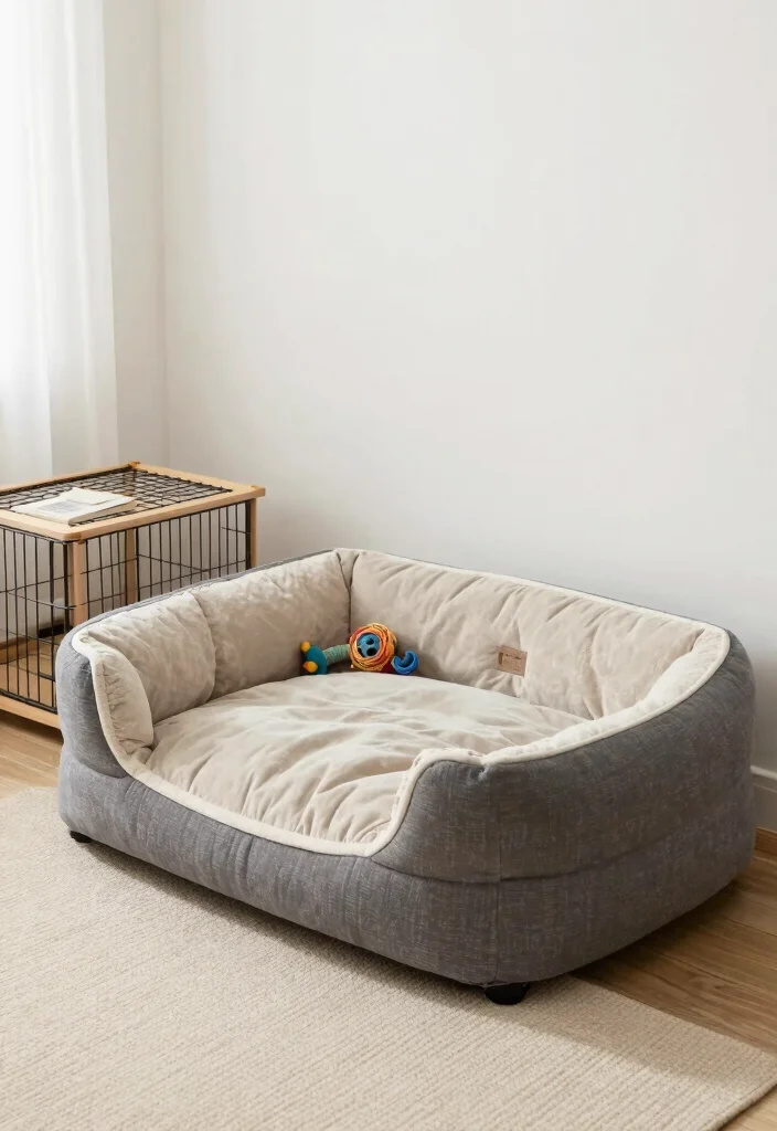 17 Modern Small Bedroom Ideas for Clean Space-Saving Looks - 11. Pet-Friendly Spaces 1