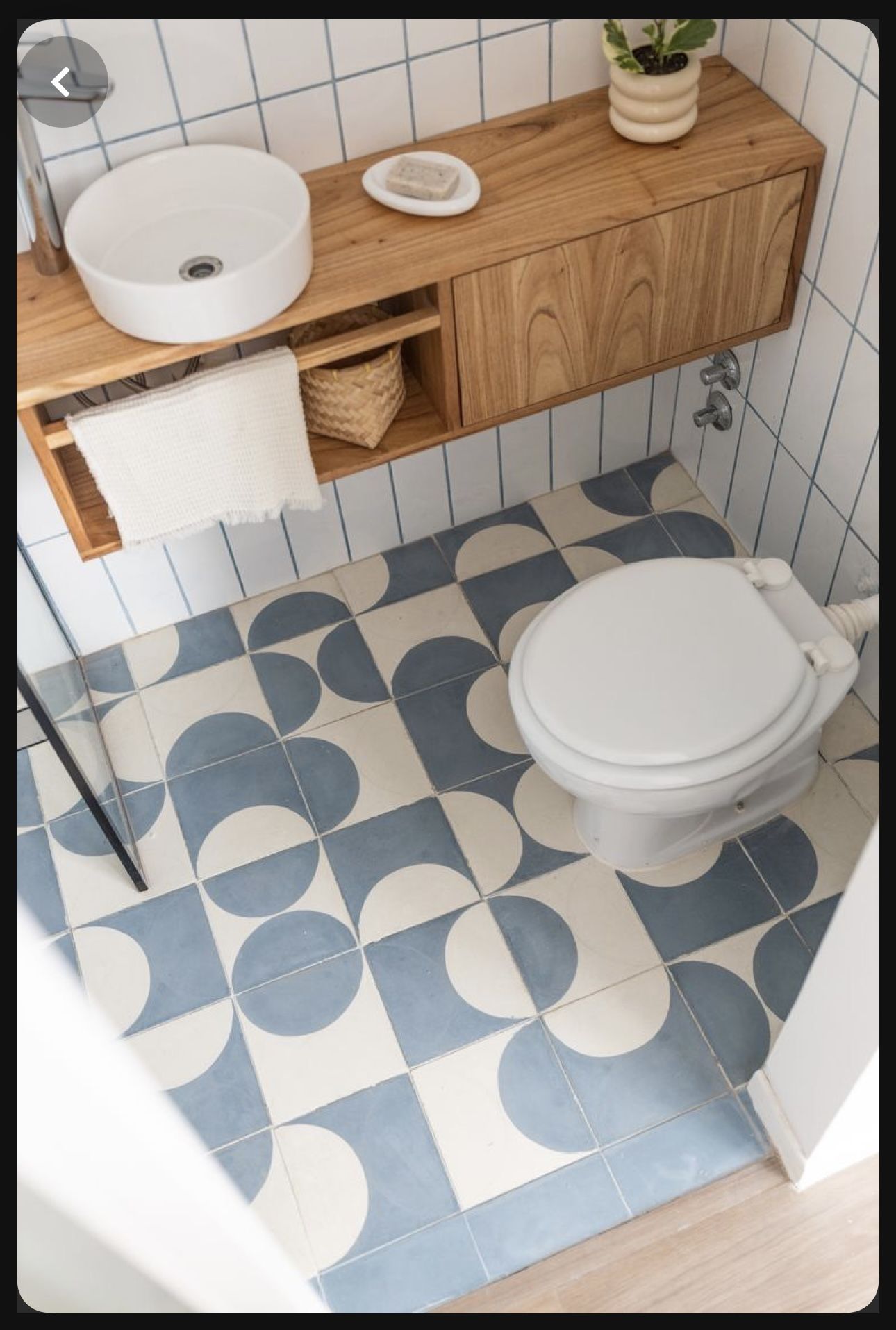 17 Pattern Tile Bathroom Ideas That Make A Statement - 1. Bold Geometric Tiles 1