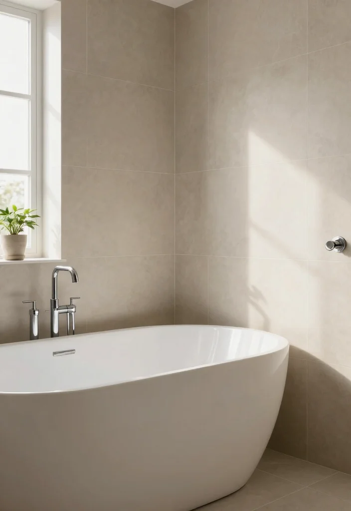 17 Pattern Tile Bathroom Ideas That Make A Statement - 15. Stylish Matte Finishes 1