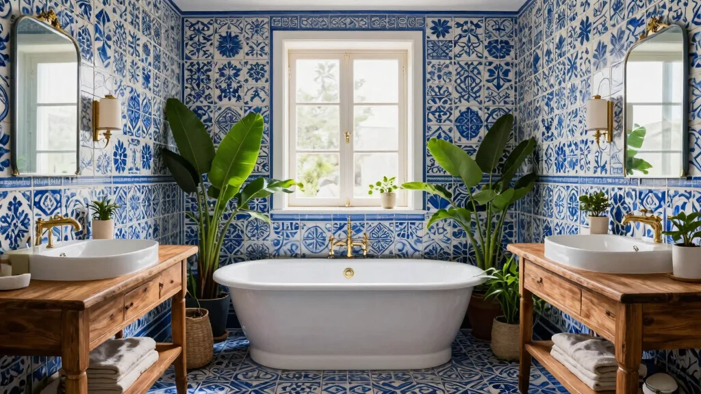 17 Pattern Tile Bathroom Ideas That Make A Statement