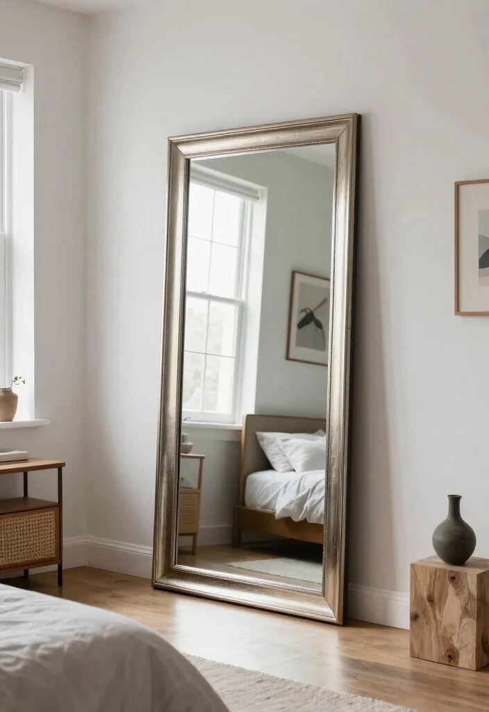 17 Very Small Bedroom Ideas for Couples: Cozy Smart Design - 6. Mirror Magic 1