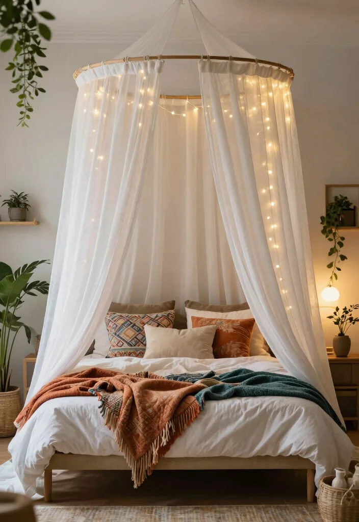 18 Bedroom Bed Wall Design Ideas Stunning Focal Points - 17. Custom Canopy Beds 1