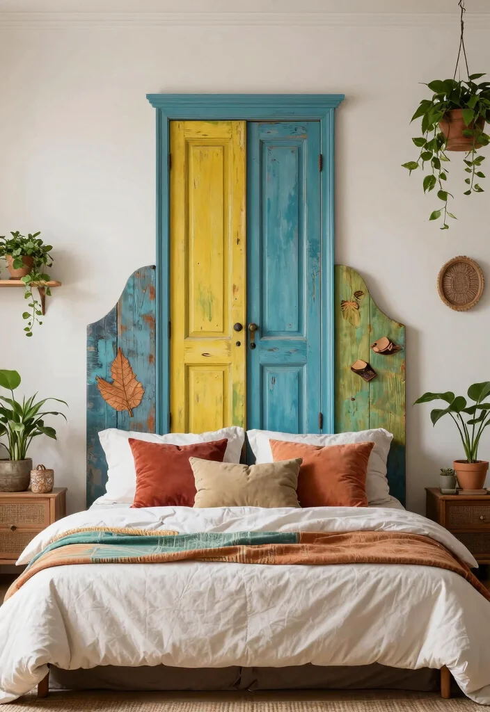 18 Bedroom Bed Wall Design Ideas Stunning Focal Points - 18. Unique Headboard Alternatives 1